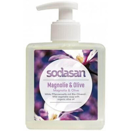 Жидкое мыло Sodasan органическое Магнолия-олива детоксицирующие 300 мл
