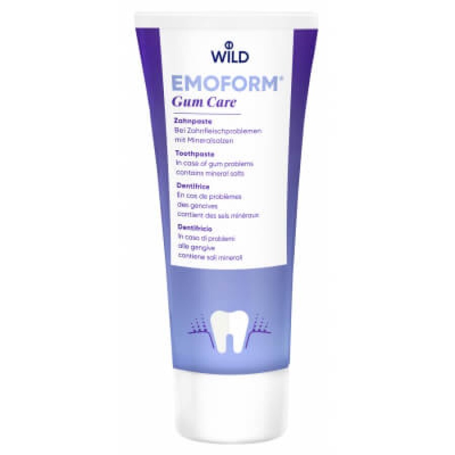 Зубна паста Dr. Wild Emoform Gum Care догляд за яснами 75 мл: ціни та характеристики