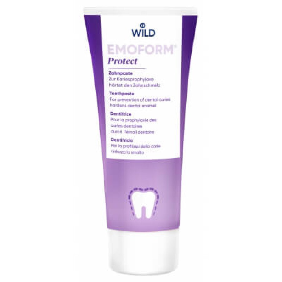 Зубна паста Dr. Wild Emoform Protect Захист від карієсу 75 мл: ціни та характеристики