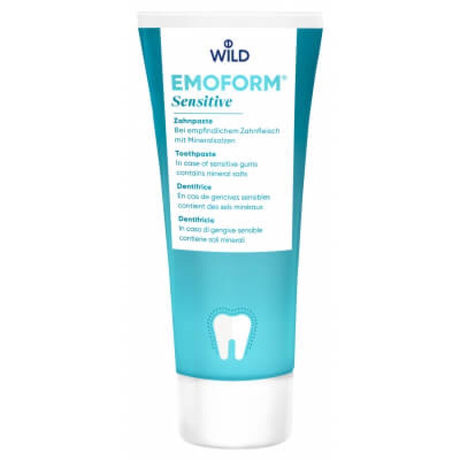 Зубная паста Dr. Wild Emoform Для чувствительных зубов 75 мл: цены и характеристики