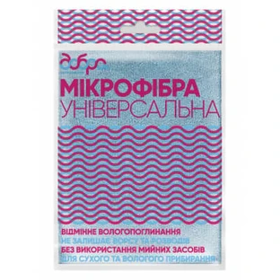 Салфетки для уборки Добра Господарочка из микрофибры 1 шт
