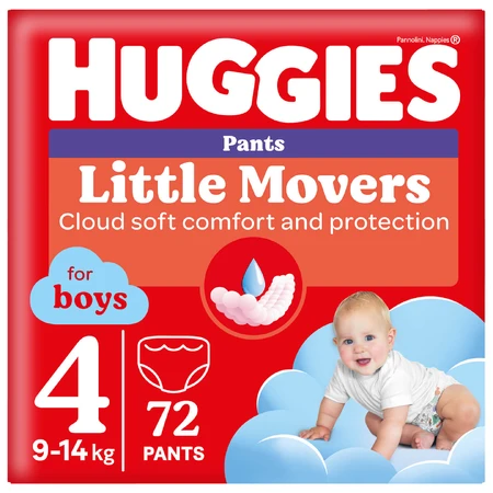 Підгузки Huggies Pants 4 для хлопчиків (9-14 кг) 72 шт: ціни та характеристики