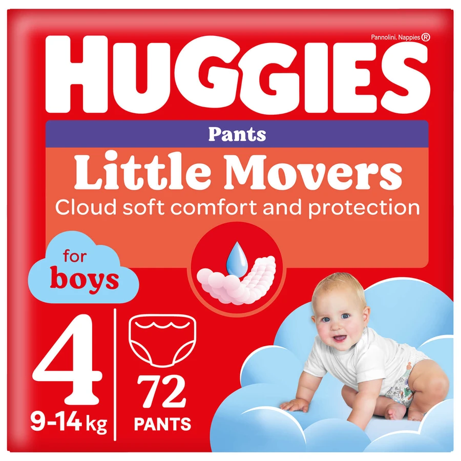 Підгузки Huggies Pants 4 для хлопчиків (9-14 кг) 72 шт: ціни та характеристики