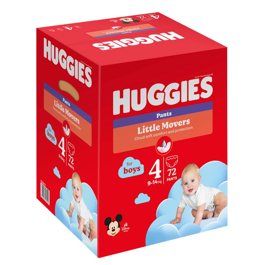 Підгузки Huggies Pants 4 для хлопчиків (9-14 кг) 72 шт: ціни та характеристики