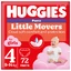 Підгузки Huggies Pants 4 для дівчаток (9-14 кг) 72 шт