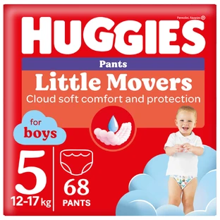 Подгузники Huggies Pants 5 для мальчиков (12-17 кг) 68 шт