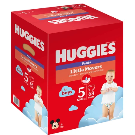 Подгузники Huggies Pants 5 для мальчиков (12-17 кг) 68 шт: цены и характеристики