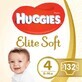 Підгузки Huggies Elite Soft 4 (8-14 кг) 132 шт