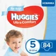 Подгузники Huggies Ultra Comfort 5 Box для мальчиков (12-22 кг) 84 шт