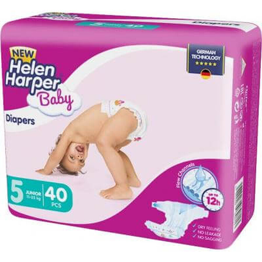 Підгузки Helen Harper Baby NEW Junior (11-25 kg), 40 шт: ціни та характеристики