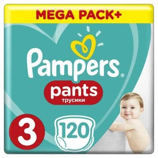Подгузники Pampers трусики Pants Midi Размер 3 (6-11 кг), 120 шт