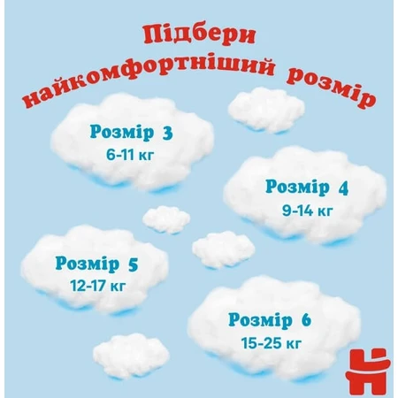 Подгузники Huggies Pants 6 для мальчиков (15-25 кг) 60 шт: цены и характеристики