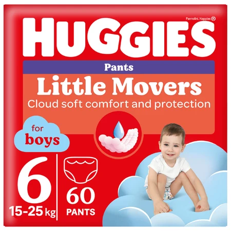Подгузники Huggies Pants 6 для мальчиков (15-25 кг) 60 шт: цены и характеристики