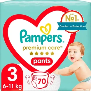 Підгузки Pampers Premium Care Pants Midi Розмір 3 (6-11 кг), 70 шт