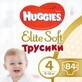 Подгузники Huggies Elite Soft Pants L размер 4 (9-14 кг) Box 84 шт
