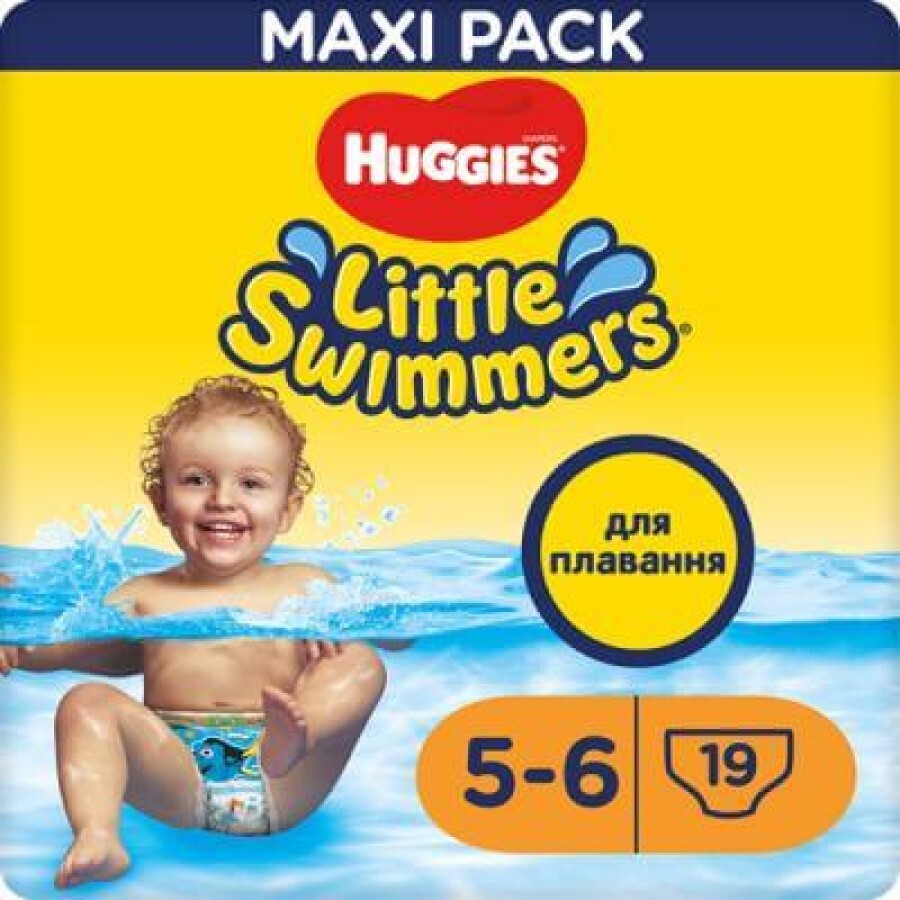 Підгузки Huggies Little Swimmers 5-6 19 шт: ціни та характеристики