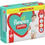 Підгузки-трусики Pampers Pants Giant Plus Розмір 7 (17+ кг) 38 шт: ціни та характеристики