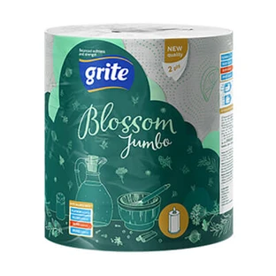 Паперові рушники Grite Blossom Jumbo 2 шари 1 рулон