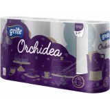 Бумажные полотенца Grite Orchidea 3 слоя 4 рулона