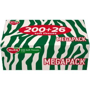 Носовые платки Ruta Family Pack 2 слоя 200 шт