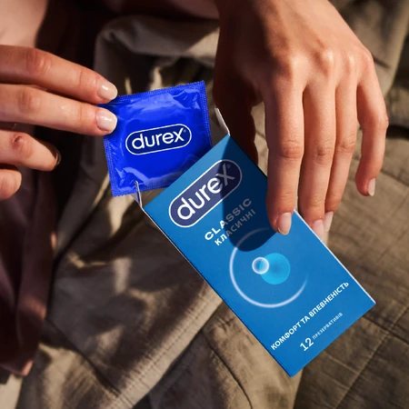 Презервативи латексні з силіконовою змазкою DUREX® Сlassic (класичні), 12 шт.: ціни та характеристики