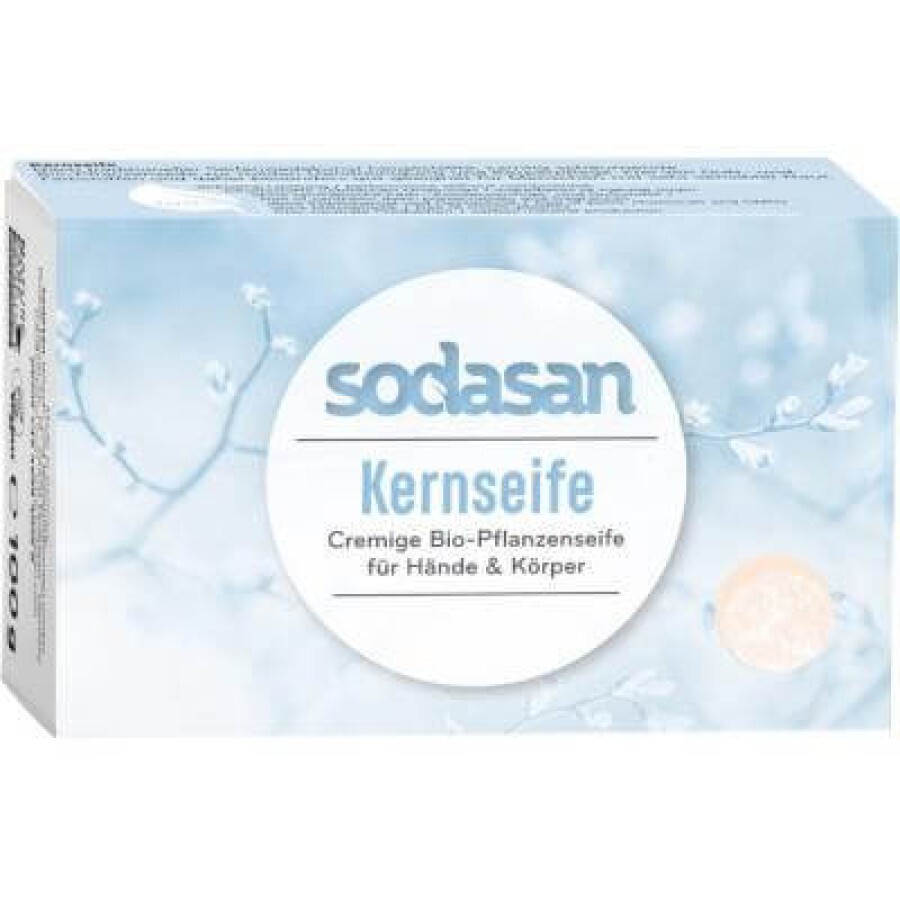Твердое мыло Sodasan для чувствительной кожи неароматизированное 100 г: цены и характеристики