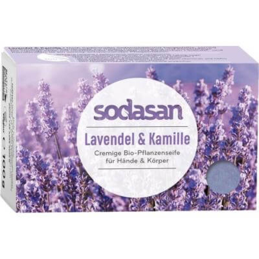 Твердое мыло Sodasan Лаванда-Ромашка органическое успокоительное 100 г: цены и характеристики