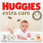 Підгузки Huggies Extra Care 3 (6-10 кг), 72 шт.: ціни та характеристики