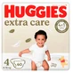 Подгузники Huggies Extra Care 4  (8-16 кг) Mega 60 шт