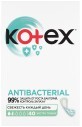 Ежедневные прокладки Kotex Antibacterial Extra Thin 40 шт