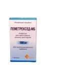 Пеметрексед-МБ ліофілізат д/приг. р-ну д/інф. по 500 мг №1 у флак.: ціни та характеристики