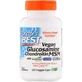 Вегетаріанський Глюкозамін Хондроїтин і МСМ Glucosamine Chondroitin MSM Doctor's Best 120 капсул
