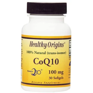 Коензим Q10 Kaneka (COQ10) Healthy Origins 100 мг 30 желатинових капсул