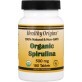 Органічна спіруліна Organic Spirulina Healthy Origins 500 мг 180 таблеток