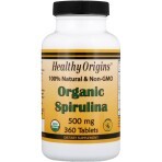Органическая спирулина Organic Spirulina Healthy Origins 500 мг 360 таблеток: цены и характеристики