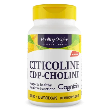 Цитиколин 250 мг Cognizin Healthy Origins 30 вегетарианских капсул: цены и характеристики