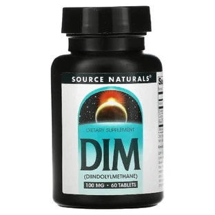 DIM (діїндолілметан) 100 мг Source Naturals 60 таблеток