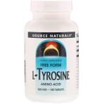 L-Тирозин 500 мг L-Tyrosine Source Naturals 100 таблеток: ціни та характеристики