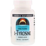 L-Тирозин 500 мг L-Tyrosine Source Naturals 100 таблеток