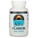Ацетил L-Карнітин 500 мг Acetyl L-Carnitine Source Naturals 120 таблеток: ціни та характеристики