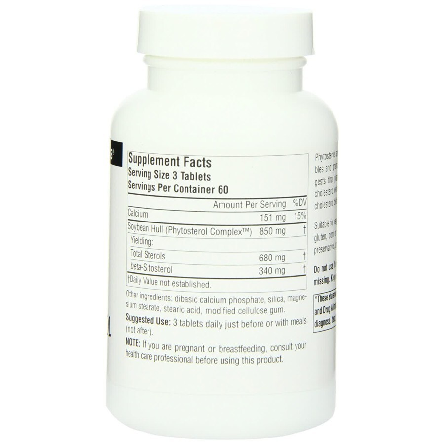 Бета-Ситостерол 113мг Source Naturals 180 таблеток: цены и характеристики