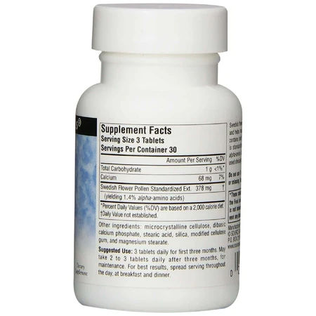 Комплекс для поддержки функции простаты Swedish Flower Pollen Source Naturals 90 таблеток: цены и характеристики