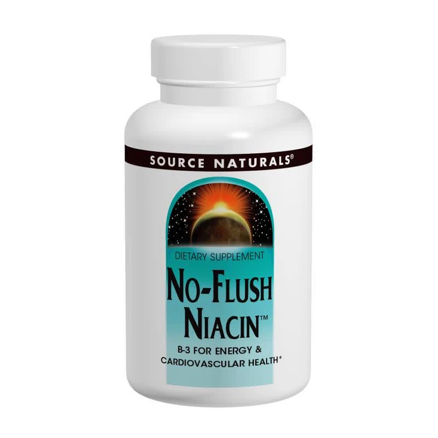 Ниацин (В3) 500 мг Source Naturals 60 таблеток: цены и характеристики