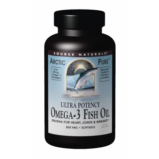 Омега 3 з риб'ячого жиру ArcticPure Source Naturals 60 желатинових капсул