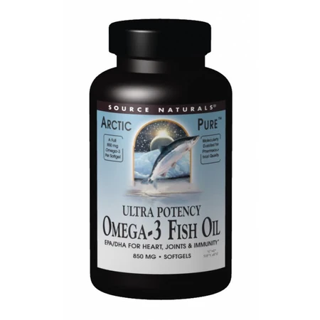 Омега 3 з риб'ячого жиру ArcticPure Source Naturals 60 желатинових капсул: ціни та характеристики