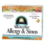 Растительный комплекс от аллергии Allercetin Source Naturals 48 таблеток для рассасывания: цены и характеристики