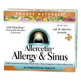 Рослинний комплекс від алергії Allercetin Source Naturals 48 таблеток 