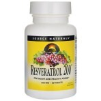Ресвератрол Resveratrol Source Naturals 200 мг 60 таблеток: цены и характеристики