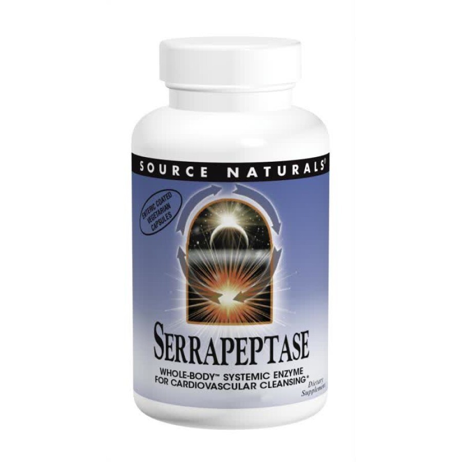 Серрапептаза Source Naturals 60 гелевих капсул: ціни та характеристики