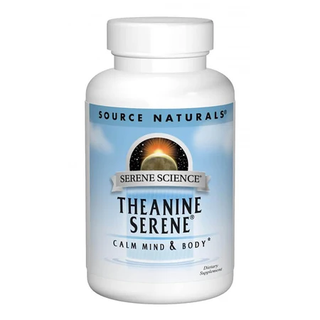 Теанин Серен Serene Science Source Naturals 30 таблеток: цены и характеристики